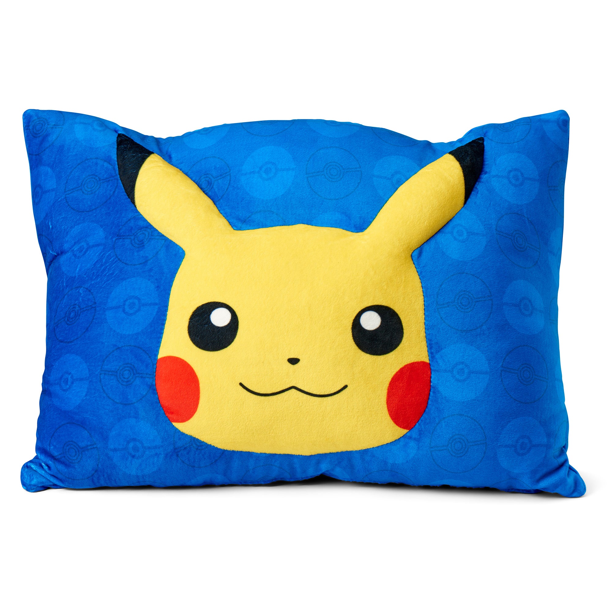 Pokemon Pika Pika Silk Touch Throw Blanket 50X60 inches with Plush Pocket Pillow 14X20 inches