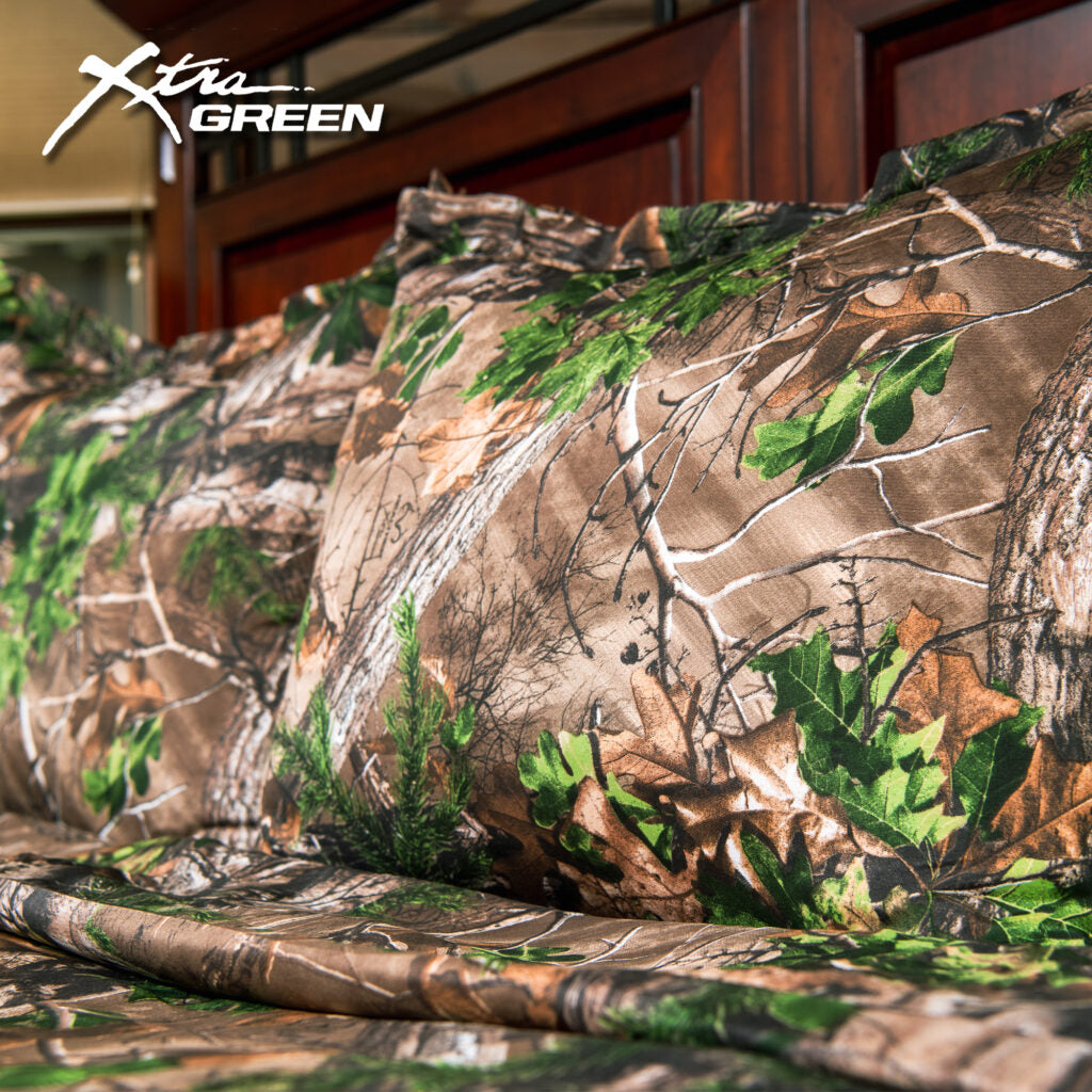 Realtree Extra Green Camo Comforter Set King
