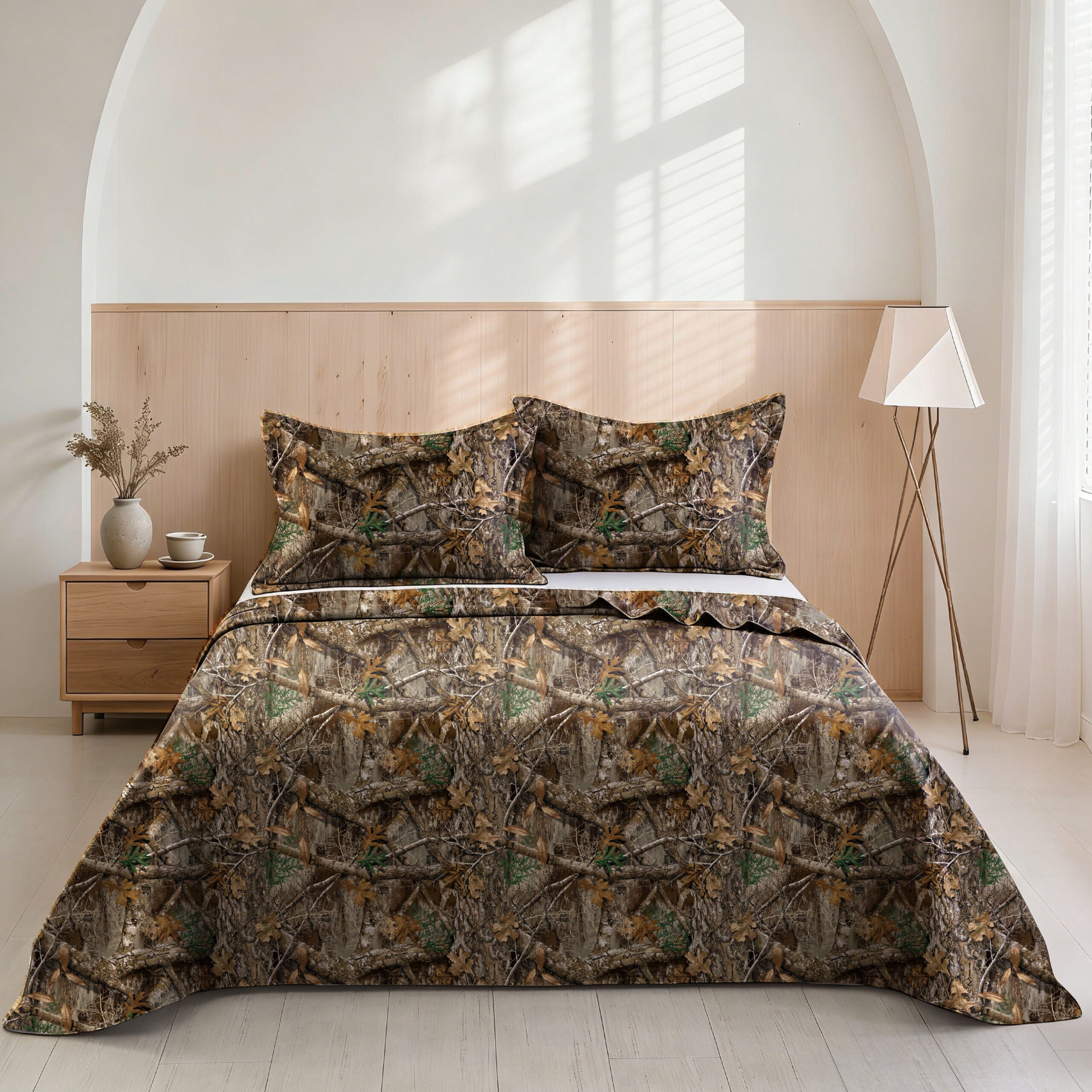 Realtree Edge 3 Piece Full/Queen Quilt Set 90×90 inches