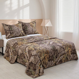 Realtree APX 3PC Full/Queen Quilt Set 90x90 inches