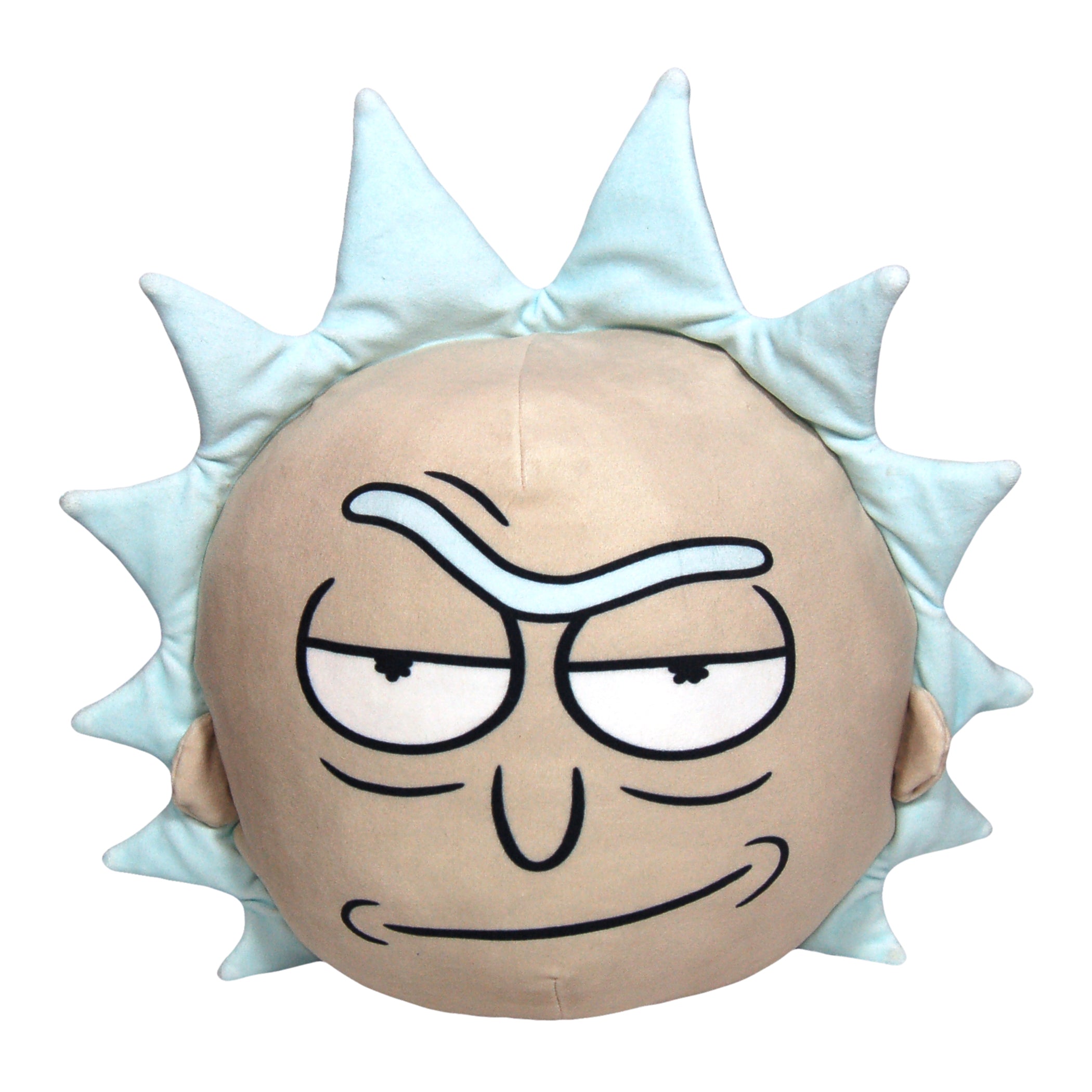 Cuscino Morbidissimo Rick And Morty - Cuscino Decorativo Con Faccia Di Morty Smith, 36cm, Peluche Ipoallergenico Originale