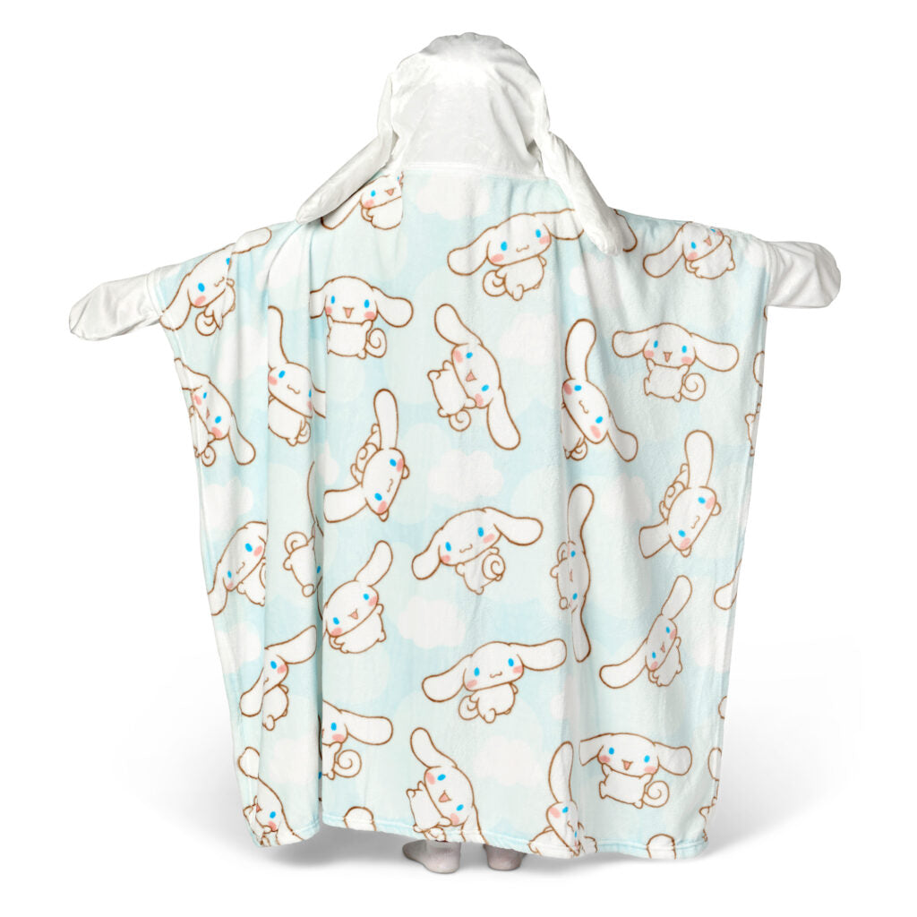 Cinnamoroll Clouds Hooded Throw 40×50 inches