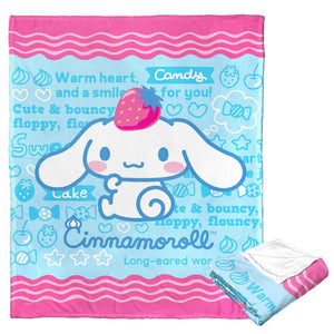 Sanrio Cinnamoroll Wonder Pup Silk Touch Throw Blanket 50X60 Inches
