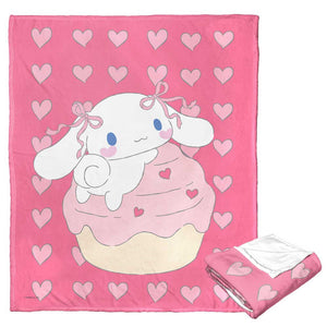 Sanrio Cinnamoroll Cupcake Climb Silk Touch Throw Blanket 50X60 Inches