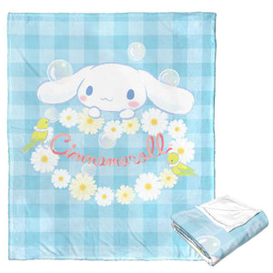 Sanrio Cinnamoroll Daisy Blues Silk Touch Throw Blanket 50X60 Inches