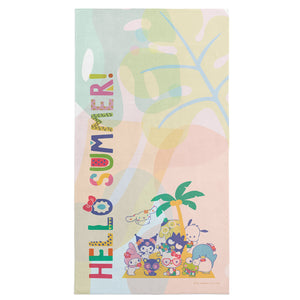 Sanrio Hello Kitty & Friends Hello Summer Beach Towel 30X60 Inches