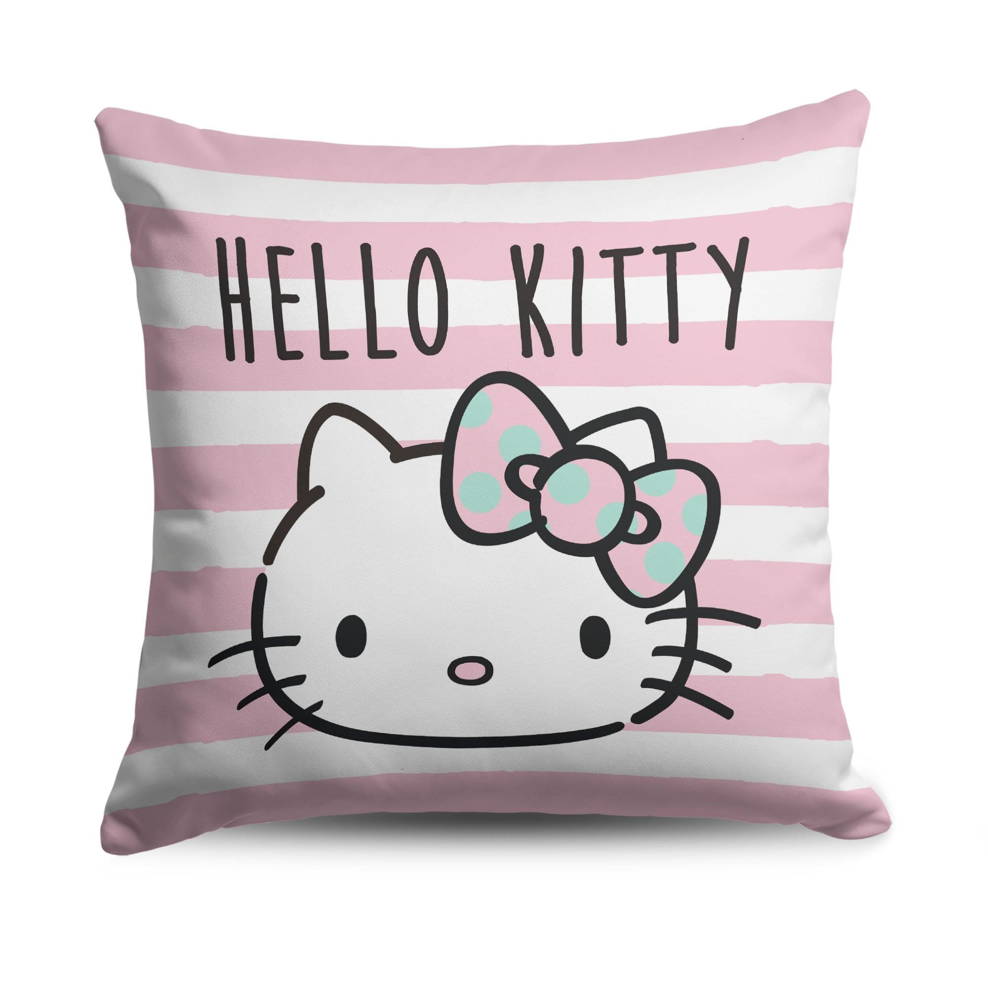 Sanrio Hello Kitty Kitty Head Throw Pillow 18X18