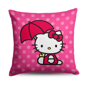 Sanrio Hello Kitty Umbrella Throw Pillow 18X18