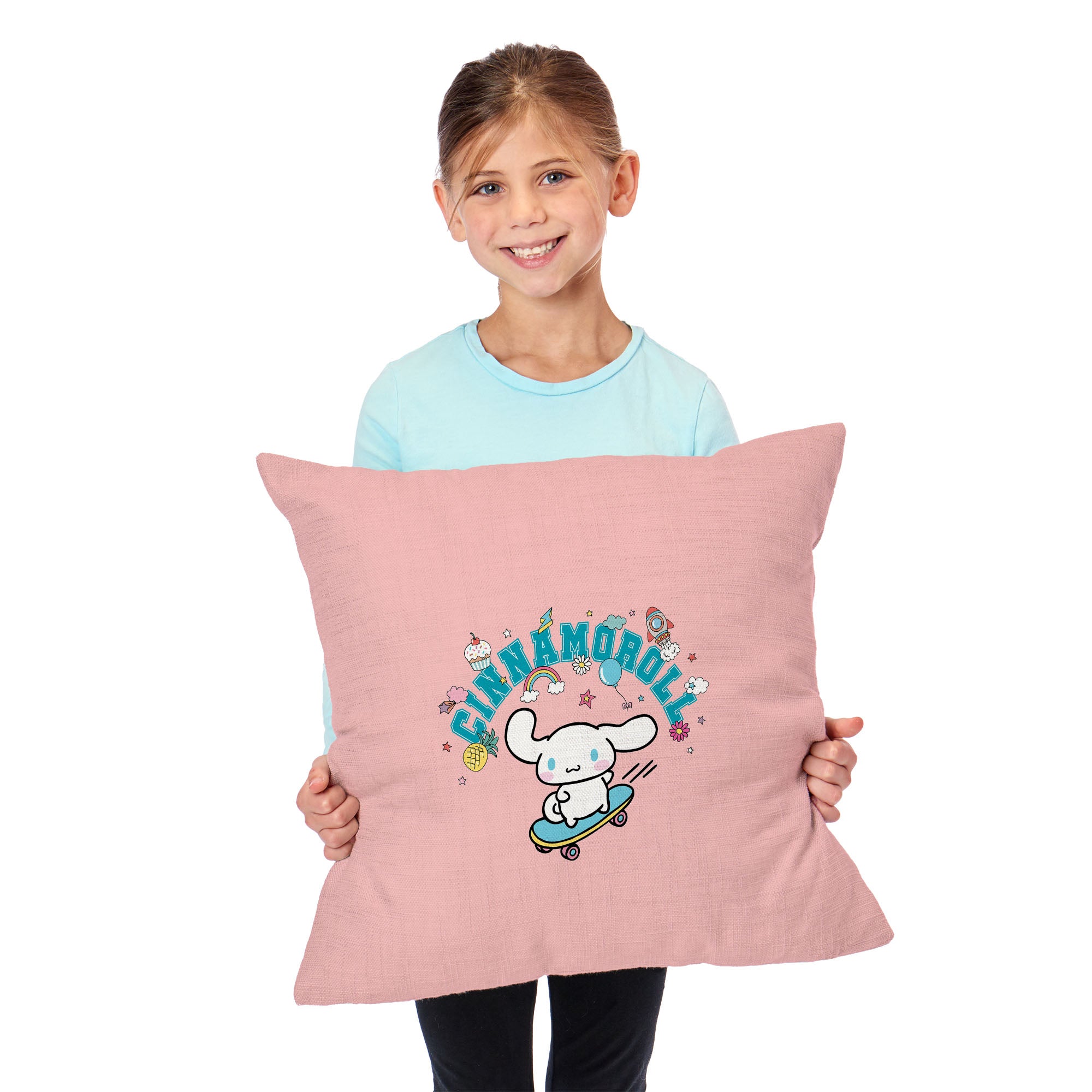 Sanrio Cinnamoroll Zooming Throw Pillow 18X18