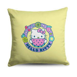 Sanrio Hello Kitty Vacation Days Throw Pillow 18X18