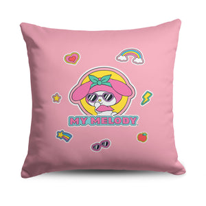 Sanrio My Melody My Melody Sticker Throw Pillow 18X18