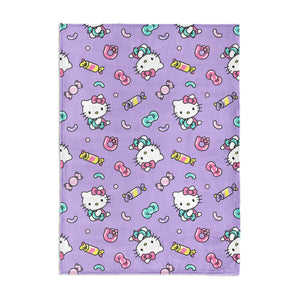Sanrio Hello Kitty Candy Kitty Silk Touch Throw Blanket 50x70 inches