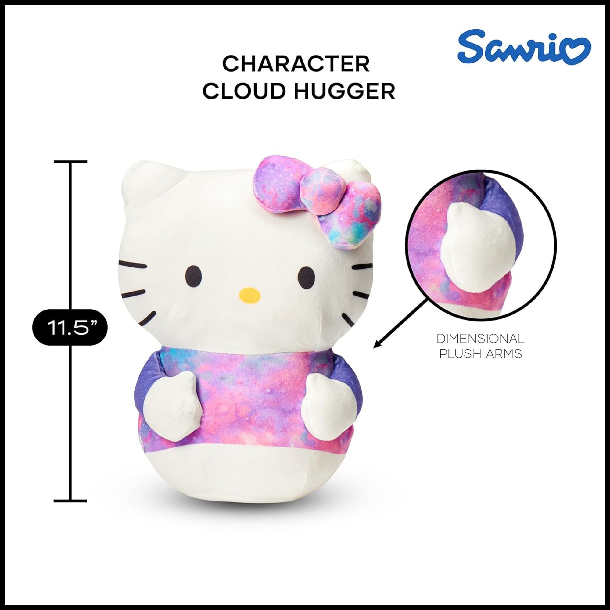 Sanrio Hello Kitty Cloud Hugger PiIlow 11.5 Inches