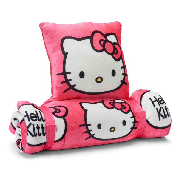 Sanrio Hello Kitty Silk Touch Sherpa Slumber Bag, Soft Roll-Up Nap Mat