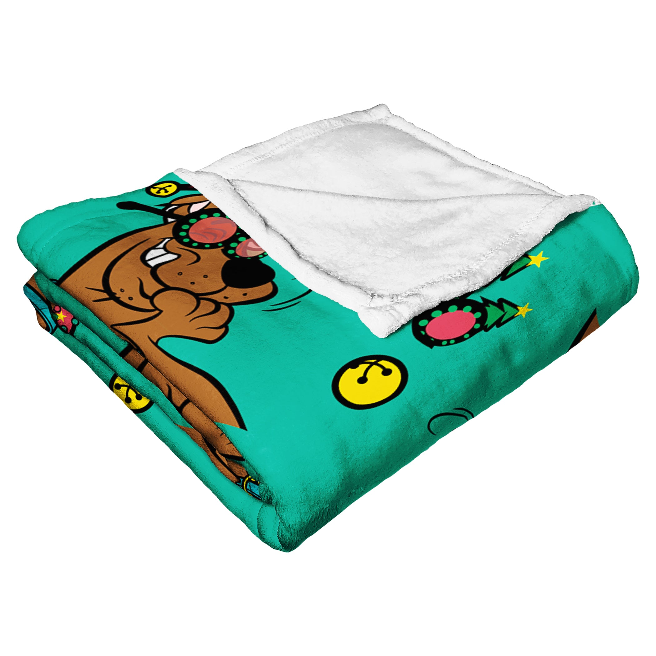 Warner Bros. Scooby-Doo Merry Silk Touch Throw Blanket 50x60 Inches