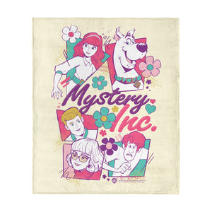 Scooby Doo Groovy Inc Silk Touch Throw Blanket 50x60 Inches