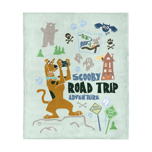 Scooby Doo Road Trip Adventures Silk Touch Throw Blanket 50x60 Inches