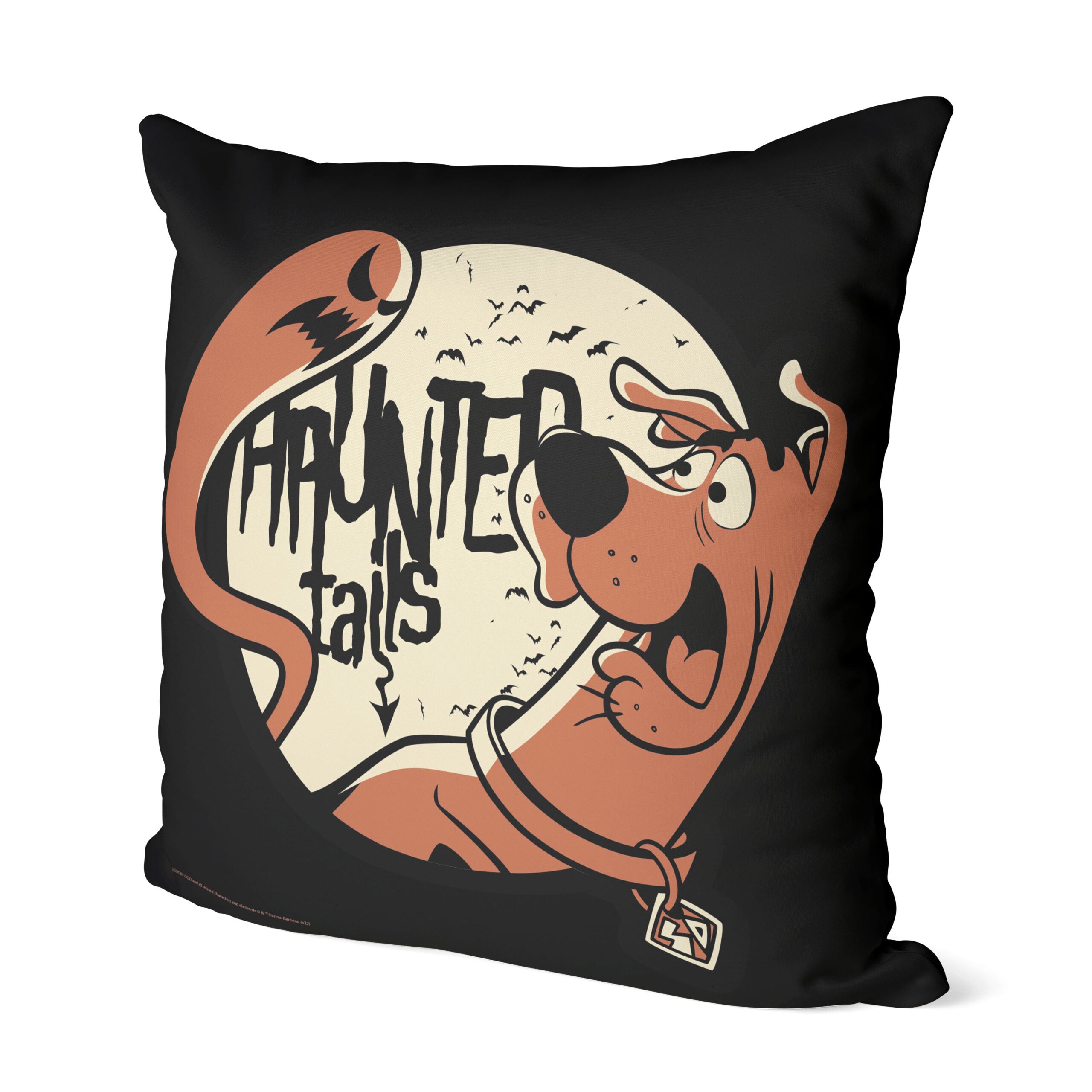 Warner Bros. Scooby-Doo Haunted Tails Throw Pillow 18x18 Inches