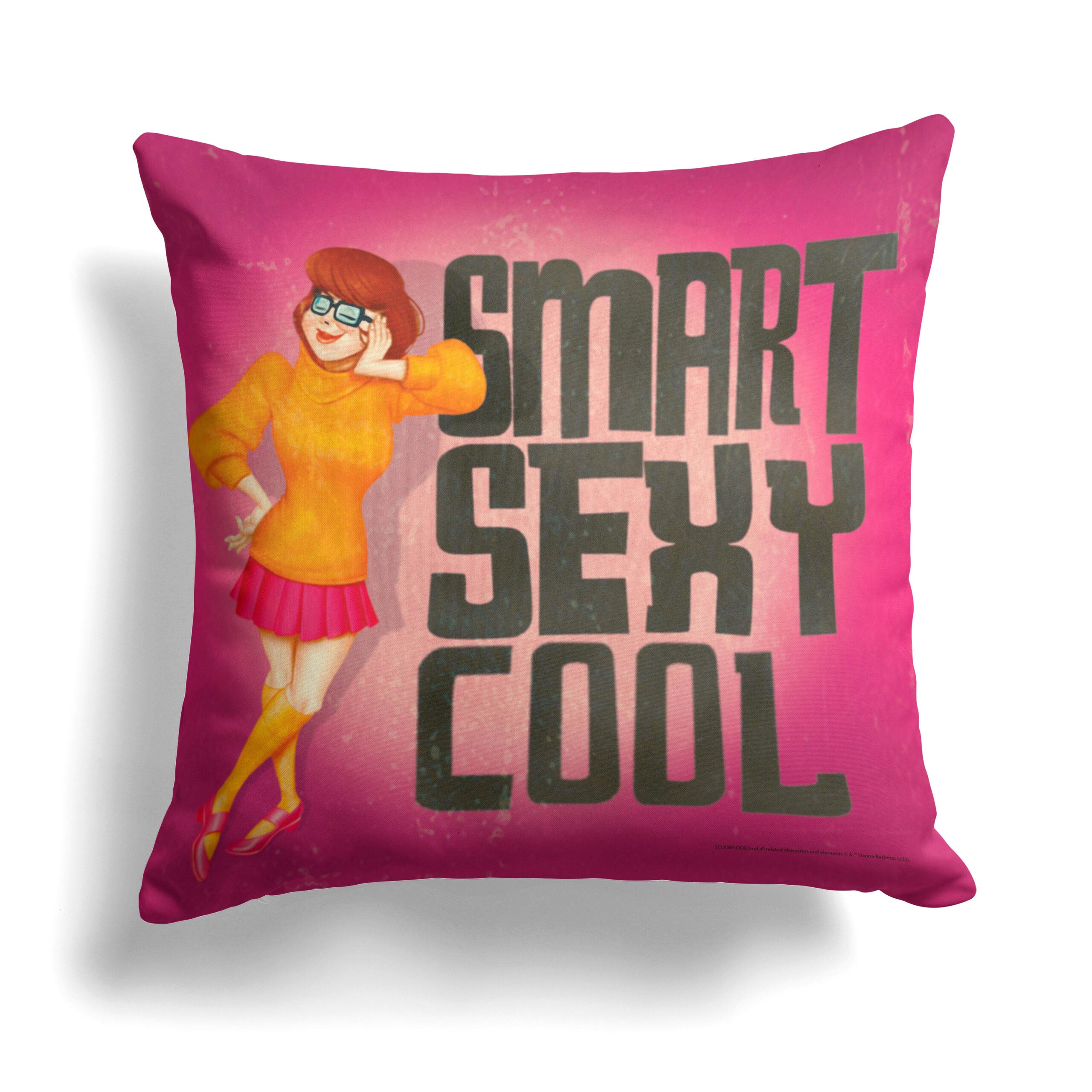 Warner Bros. Scooby-Doo Nerds Cool Throw Pillow 18x18 Inches