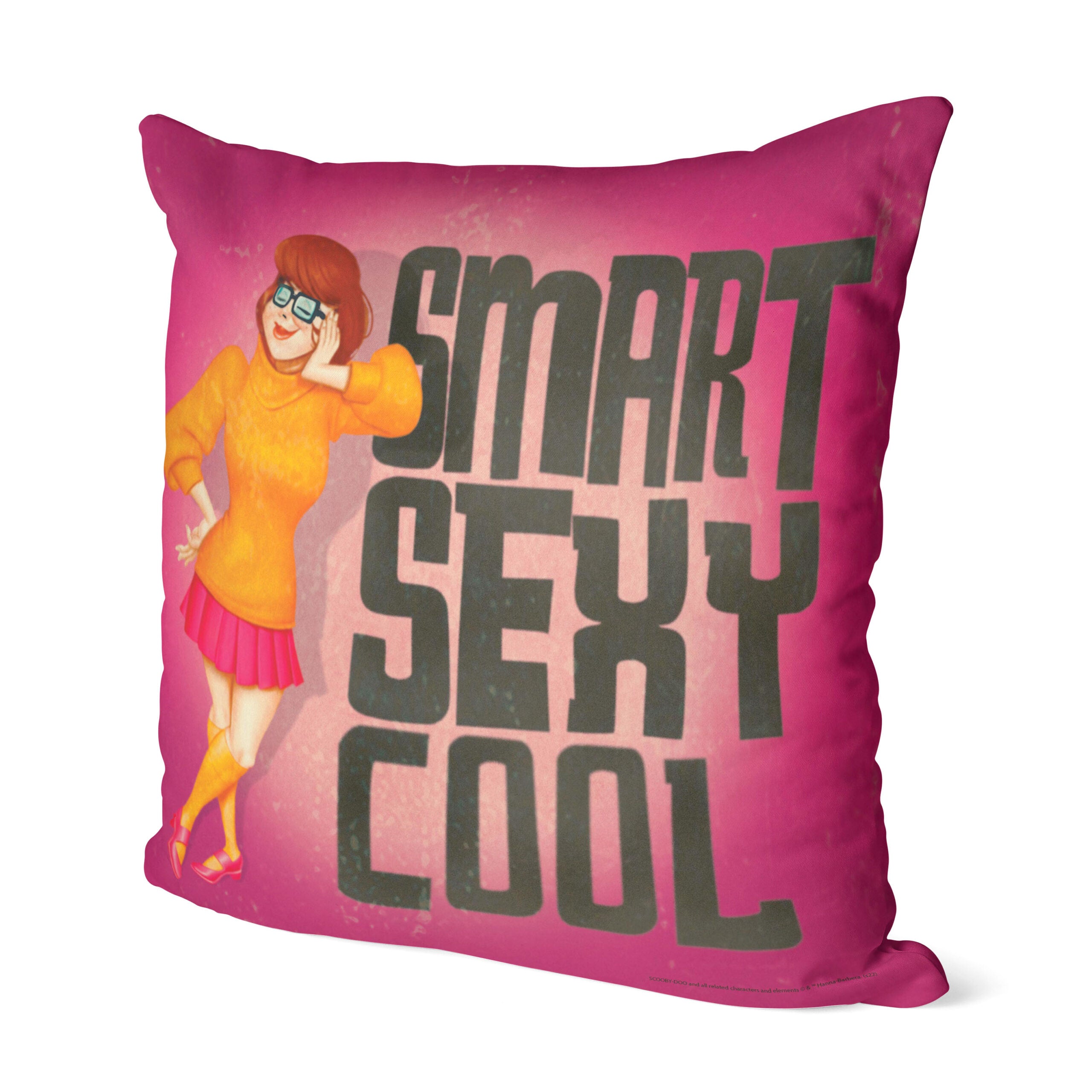 Warner Bros. Scooby-Doo Nerds Cool Throw Pillow 18x18 Inches