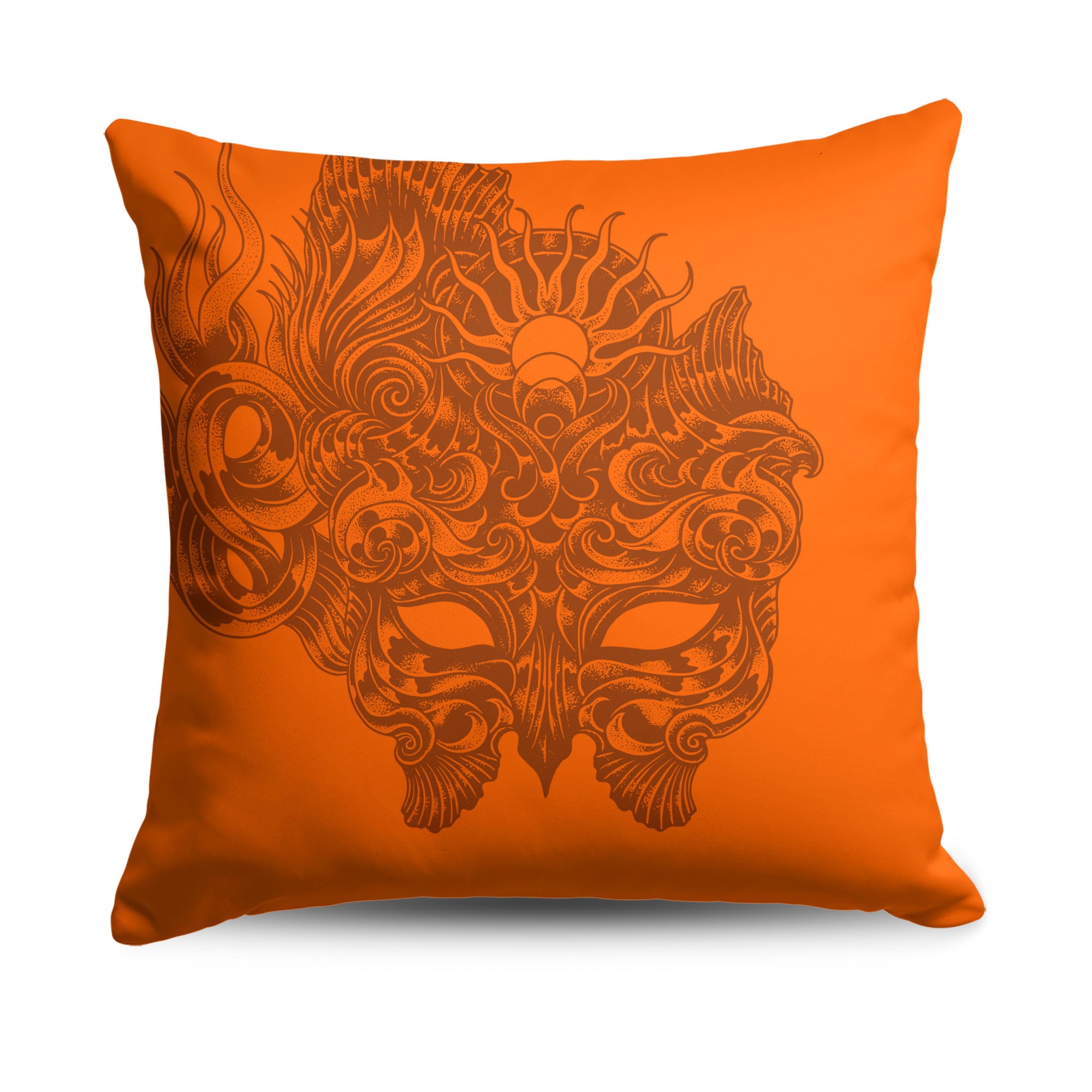 Sarah J Maas A Court of Silver Flames Logo Drop Throw Pillow 18x18 inches