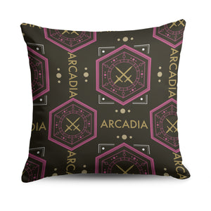 Sleep Token Even In Arcadia Throw Pillow 18x18 inches