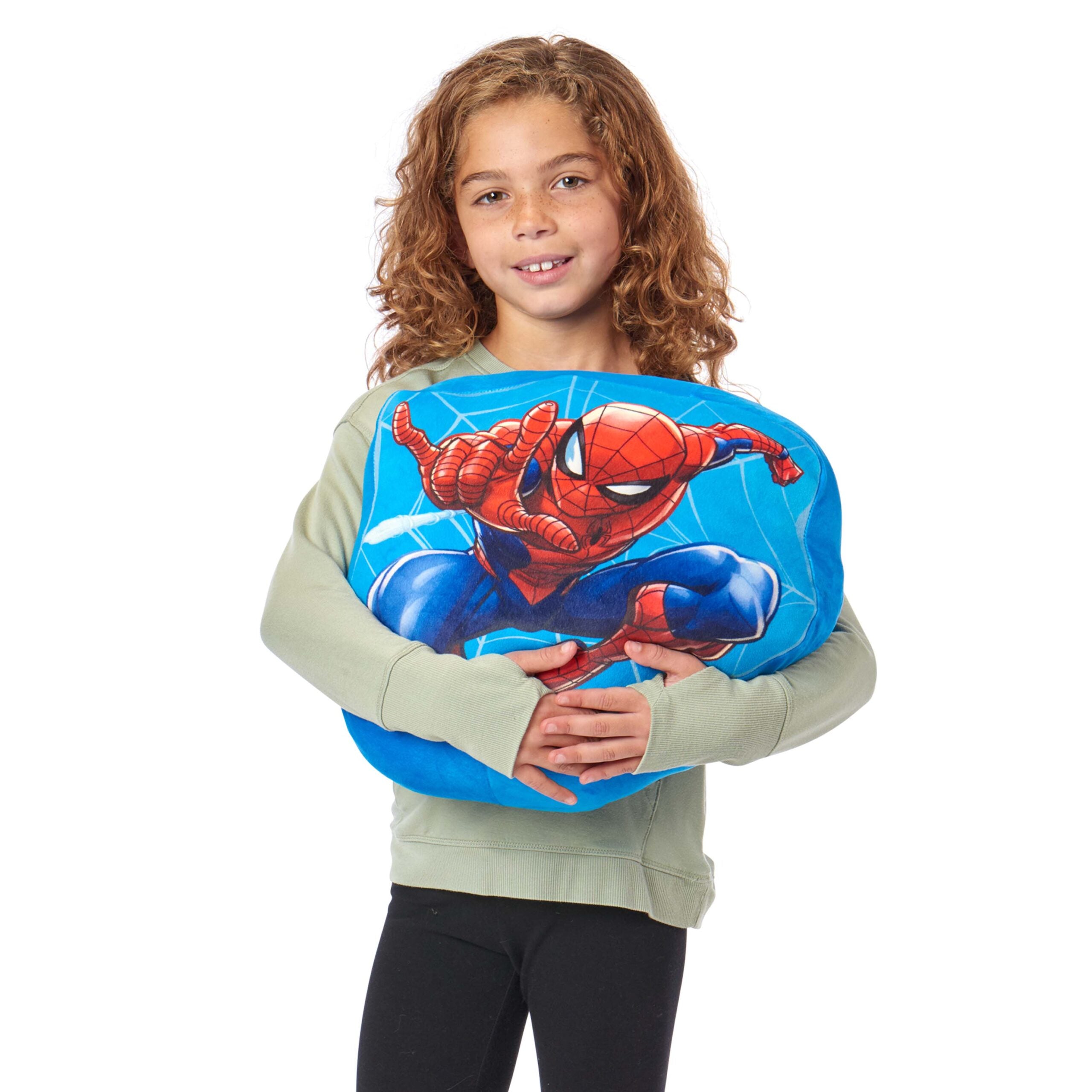 Marvel Spider-Man Web Launch Travel Cloud Pillow 11 Inches