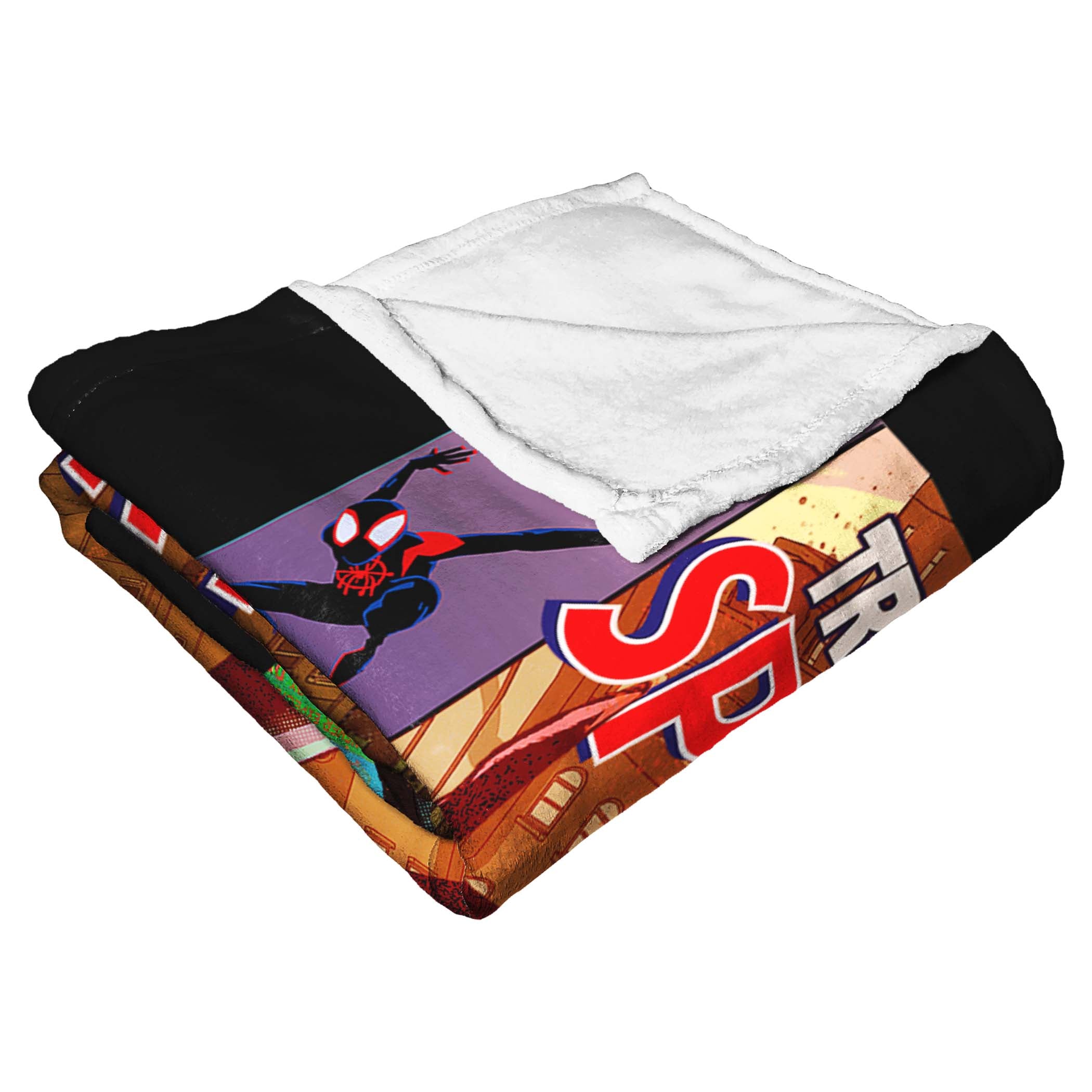 Marvel Spider-Man Across The Spiderverse Now What Silk Touch Throw Blanket 50x60 Inches