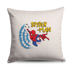 Marvel Spider-Man Spiderman Sketch Throw Pillow 18X18 Inches