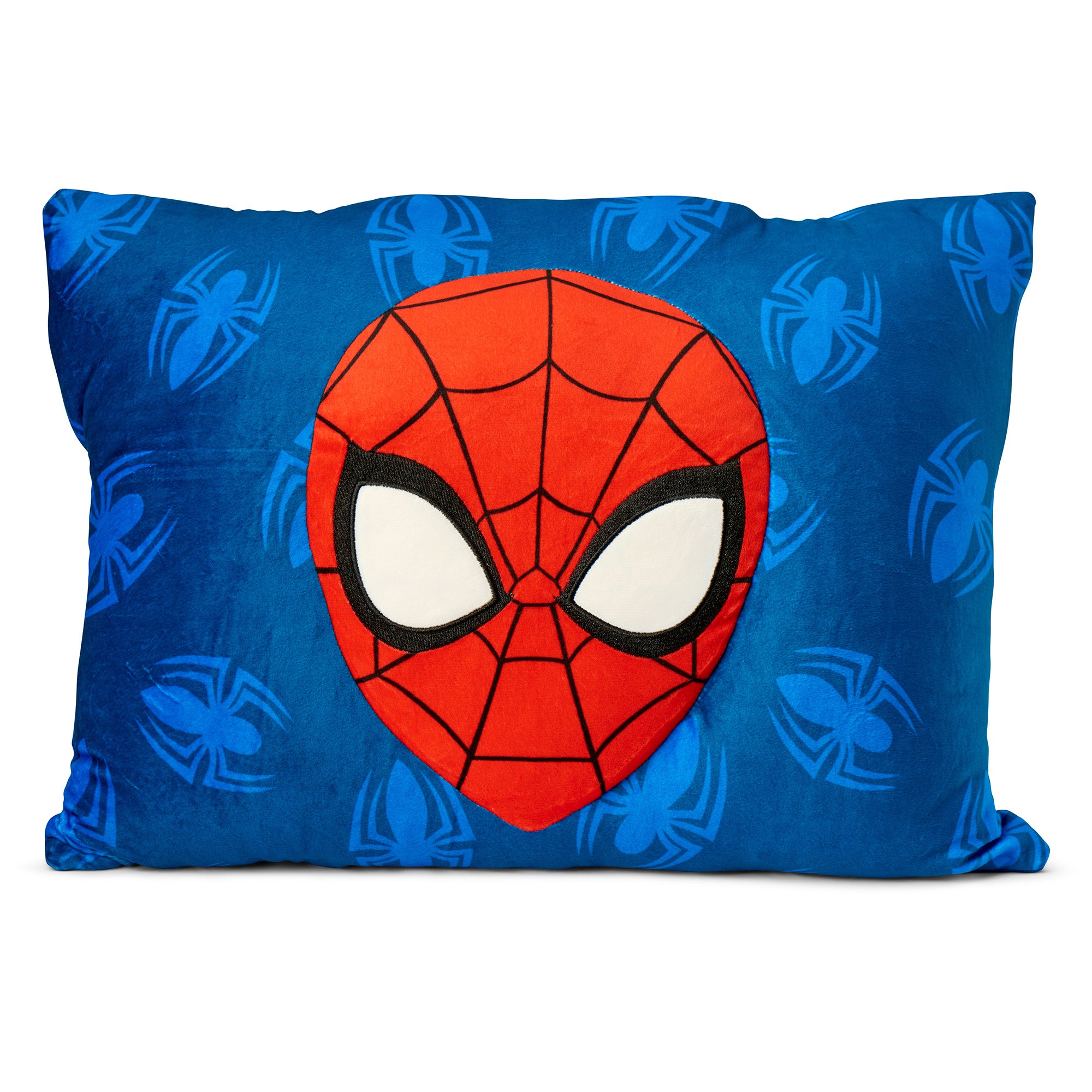 Marvel Spider-Man Web All Over Silk Touch Throw Blanket 50X60 inches with Plush Pocket Pillow 14X20 inches