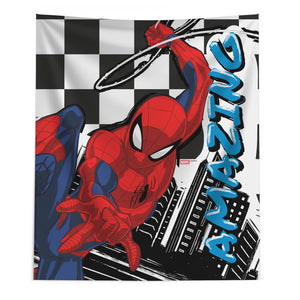 Marvel Spider-Man Amazing Checkers Wall Hanging 50x60 inches
