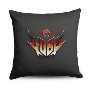 Warner Brothers Supergirl Lobo Logo Throw Pillow 18x18 inches