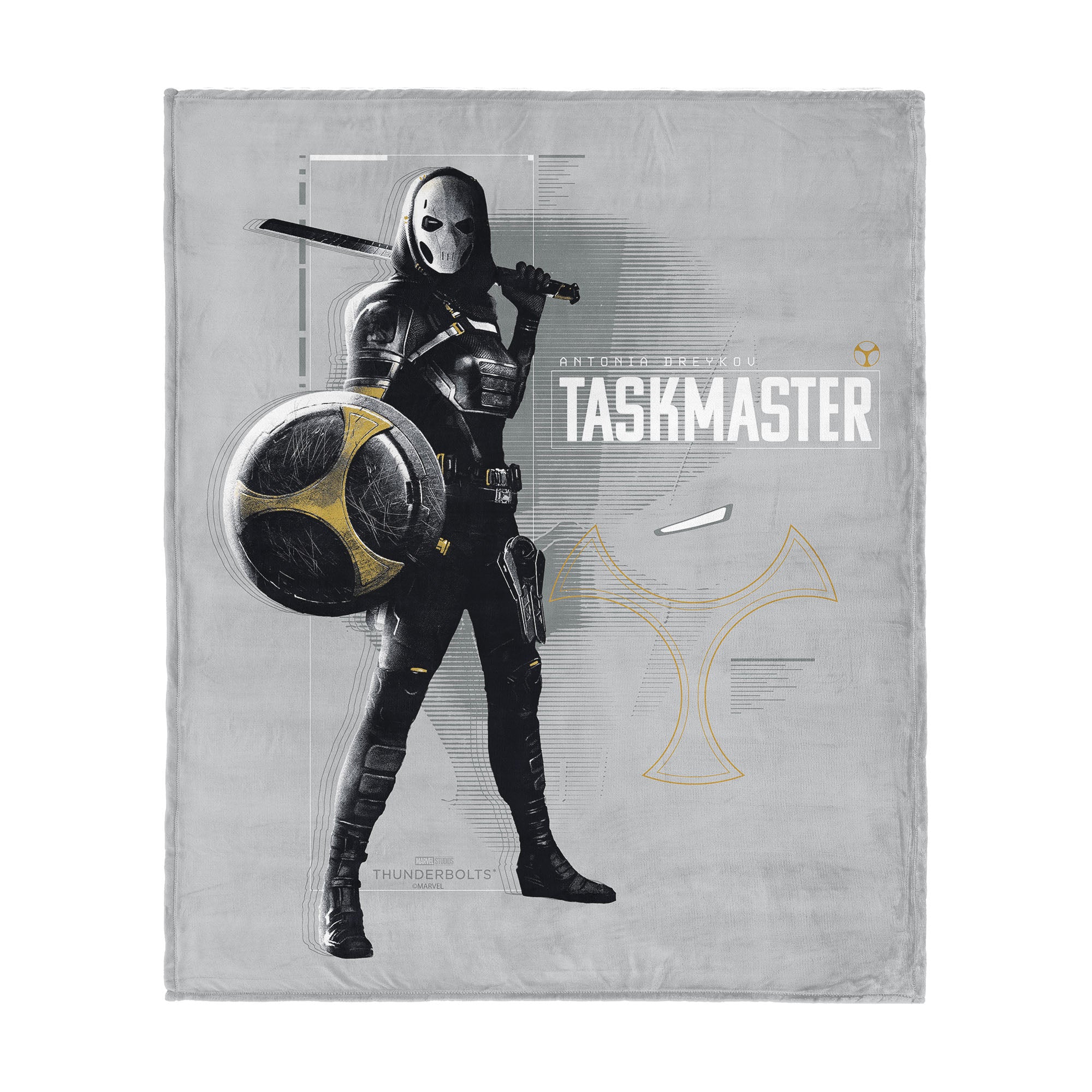 Thunderbolts Taskmaster Silk Touch Throw Blanket 60 x 80 inches