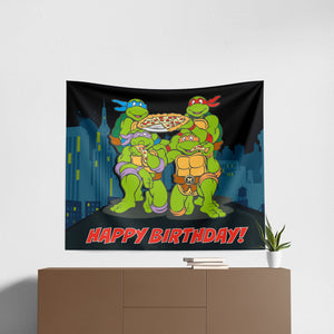 Teenage Mutant Ninja Turtles Birthday Wall Hanging, 34x40 inches