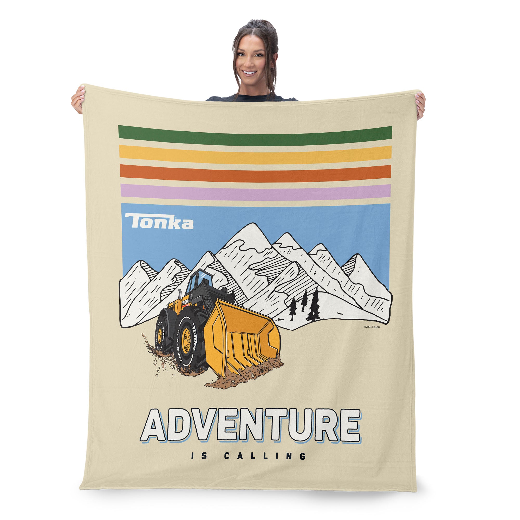 Tonka Hasbro Adventure is Calling Silk Touch Throw Blanket 50X60 Inches