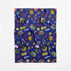 Hasbro Tonka 100 Awesome Swaddle Blanket 40x50 inches