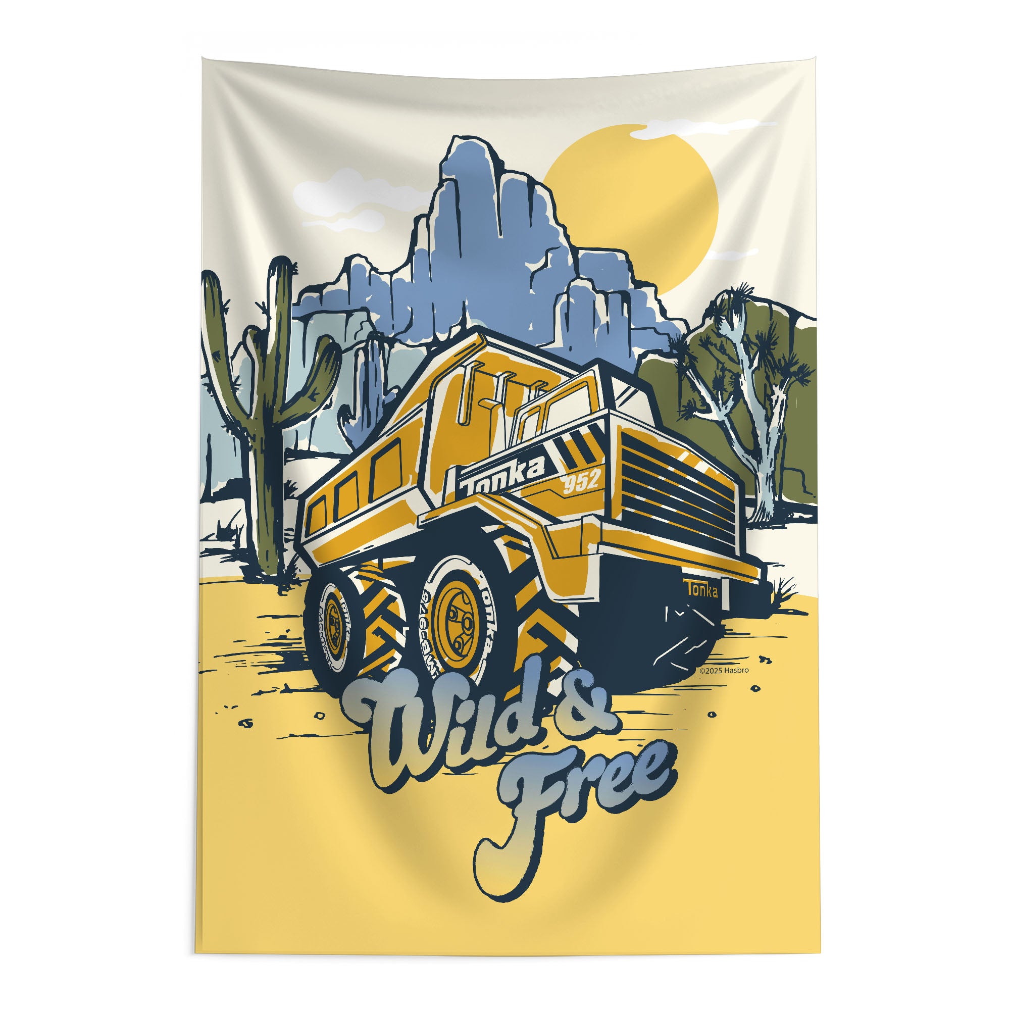 Hasbro Tonka Wild and Free Wall Hanging 24x36 inches