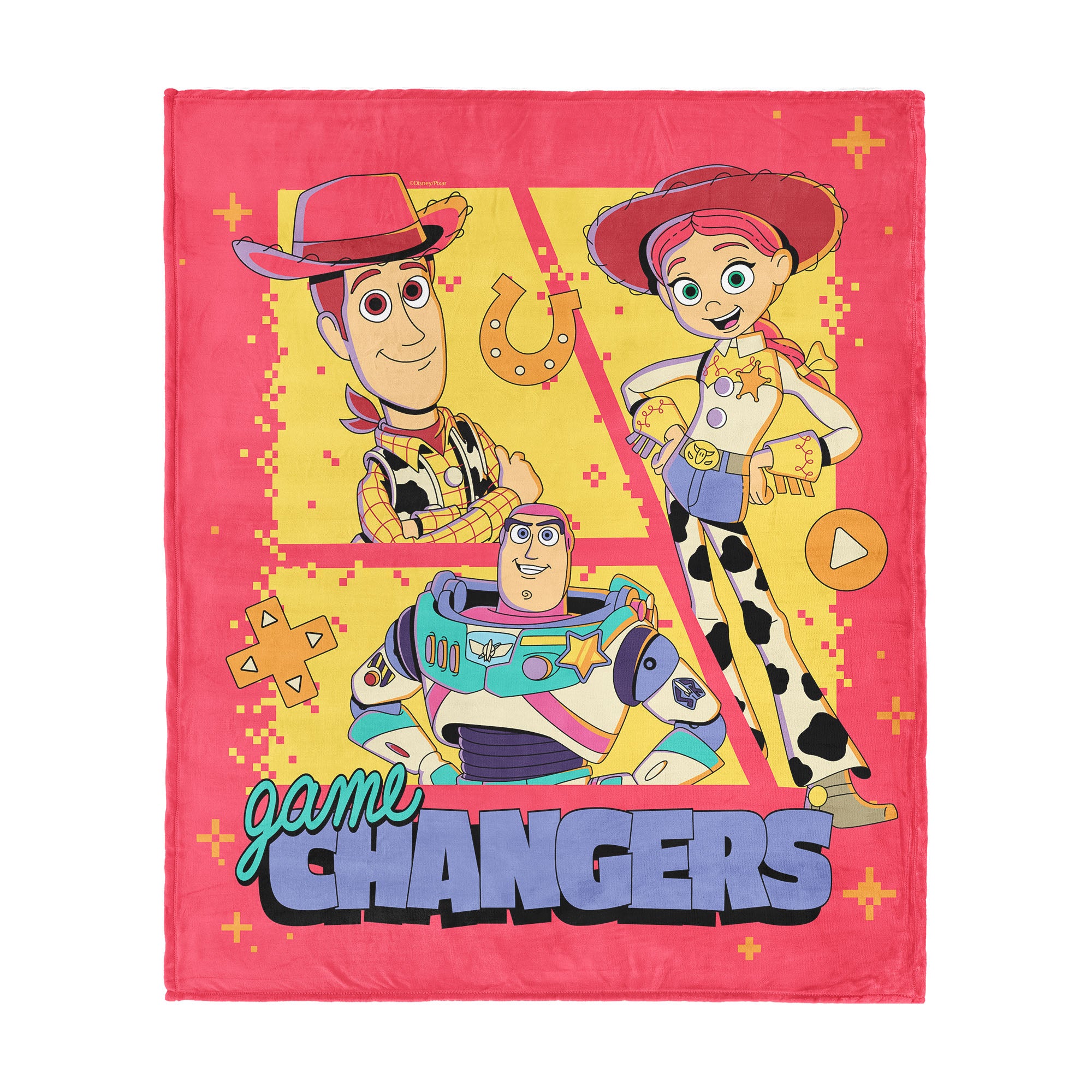 Disney Pixar Toy Story 5 Game Changers Silk Touch Throw Blanket 60x80 inches