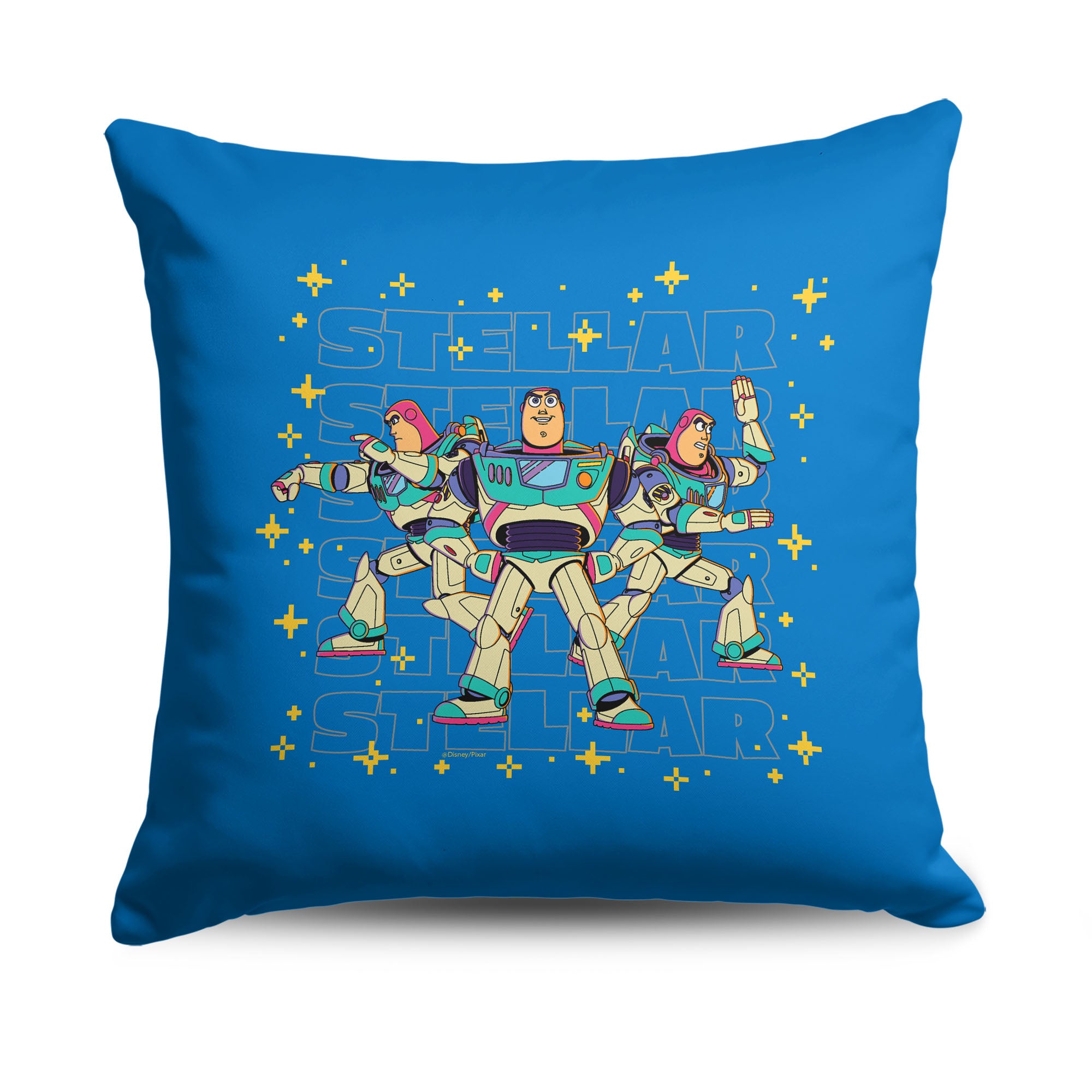 Disney Pixar Toy Story 5 Stellar Buzz Throw Pillow 18x18 inches
