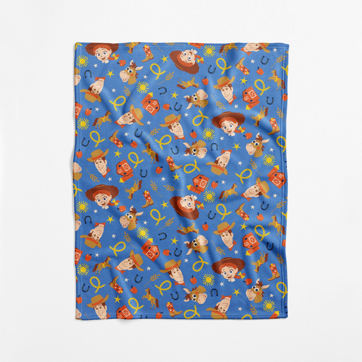 Disney Pixar Toy Story 5 Woody And Friends Swaddle Blanket 40x50 inches