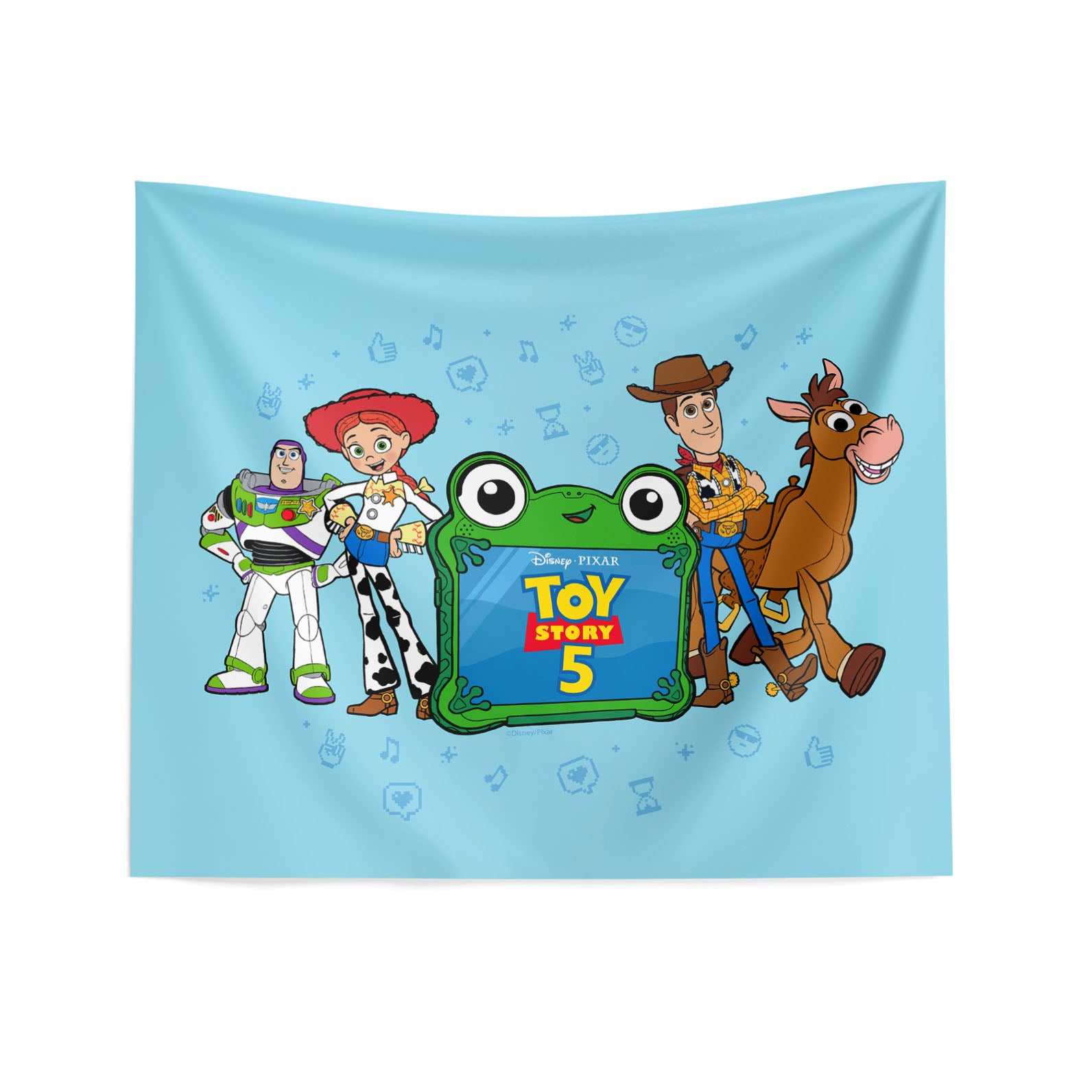Disney Pixar Toy Story 5 Toy Story 5 Lineup Wall Hanging 34x40 inches