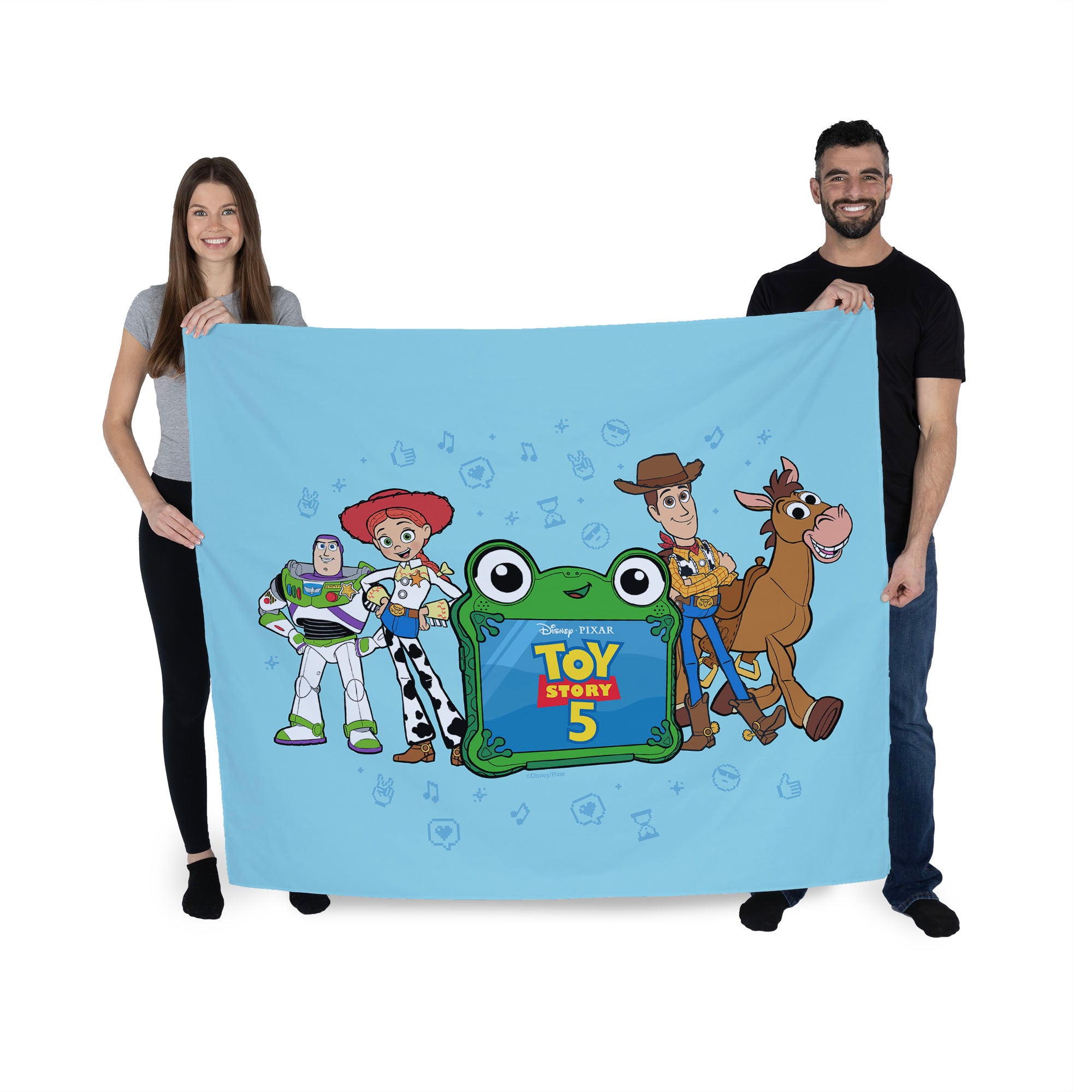 Disney Pixar Toy Story 5 Toy Story 5 Lineup Wall Hanging 34x40 inches
