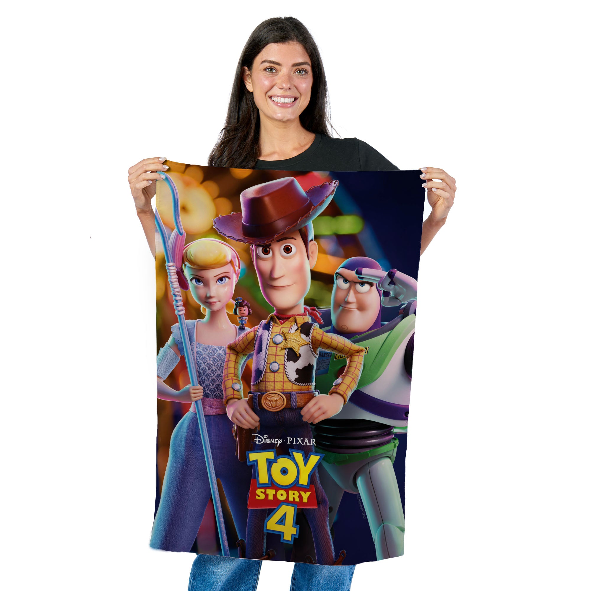 Disney Pixar Toy Story 4 Tapestry Wall Hanging 24x36 inches
