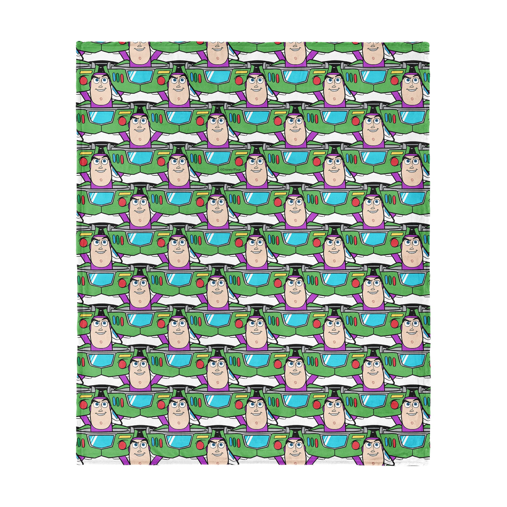 Disney Pixar Toy Story 5 Buzz Repeat Silk Touch Throw Blanket 40x50 inches