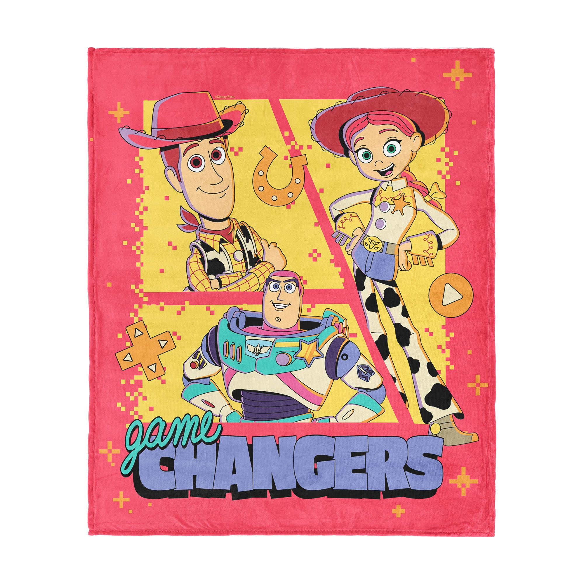 Disney Pixar Toy Story 5 Game Changers Silk Touch Throw Blanket 40x50 inches