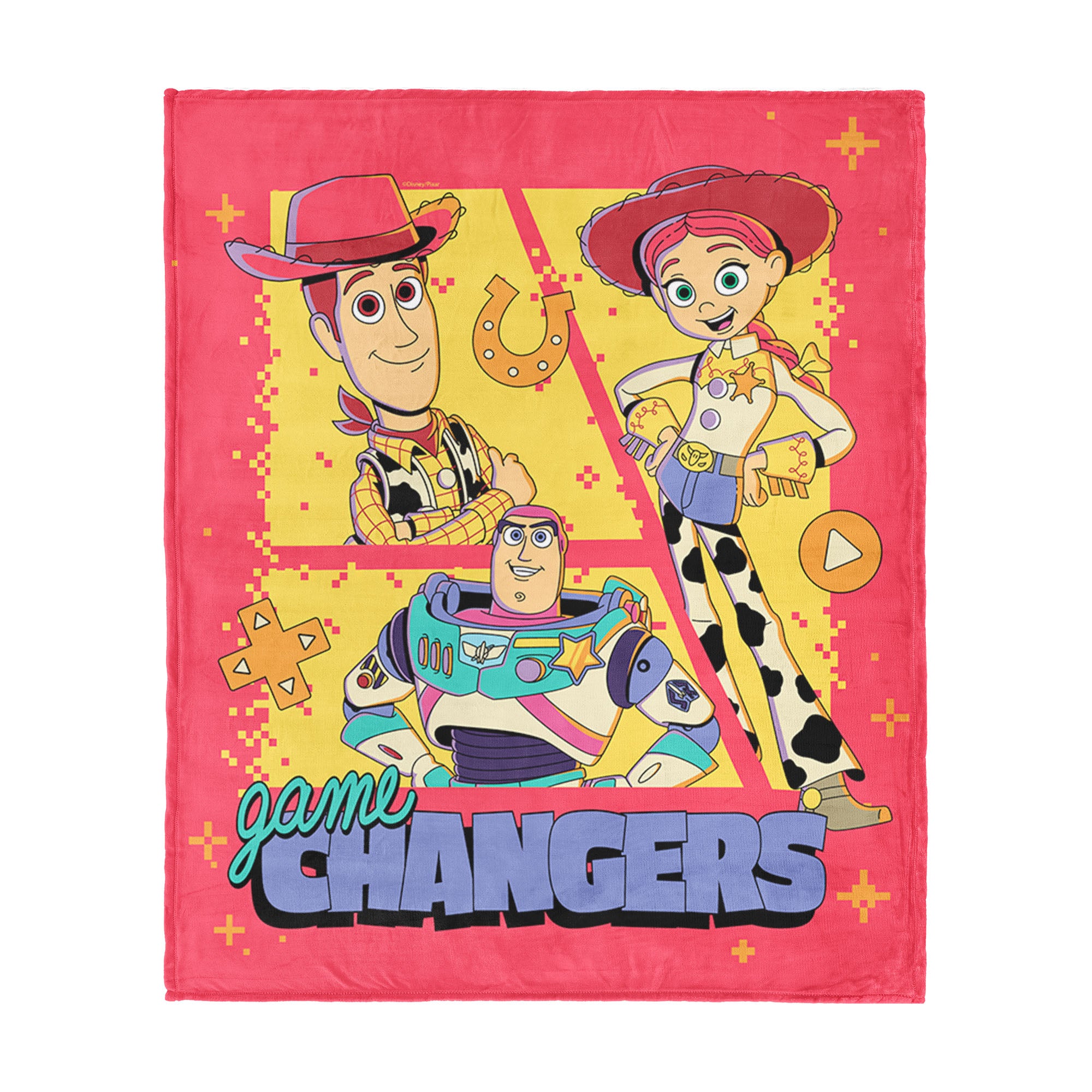 Disney Pixar Toy Story 5 Game Changers Silk Touch Throw Blanket 46x60 inches