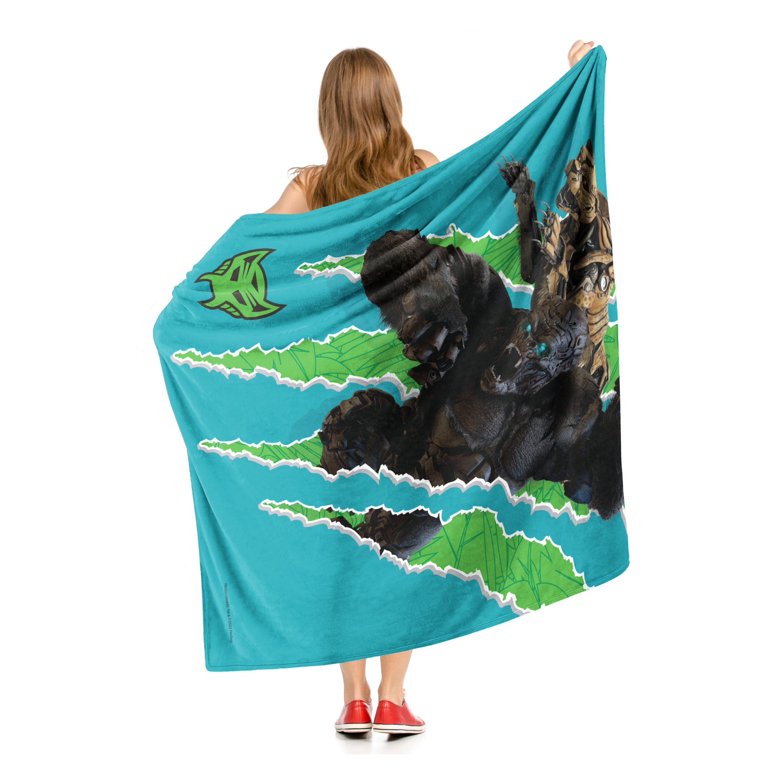 Hasbro Transformers: Rise Of The Beasts Beast Mode Silk Touch Throw Blanket 50x60 Inches