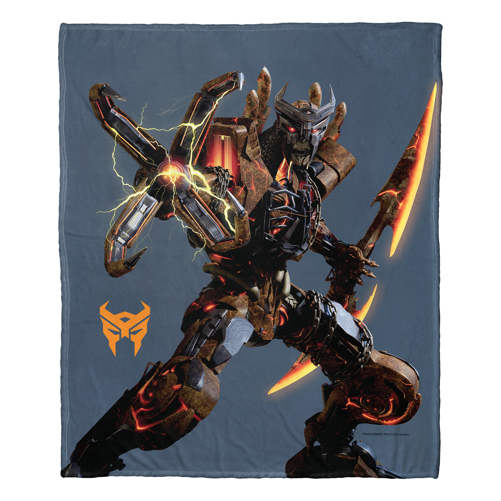 Hasbro Transformers: Rise Of The Beasts Scourge Silk Touch Throw Blanket 50x60 Inches