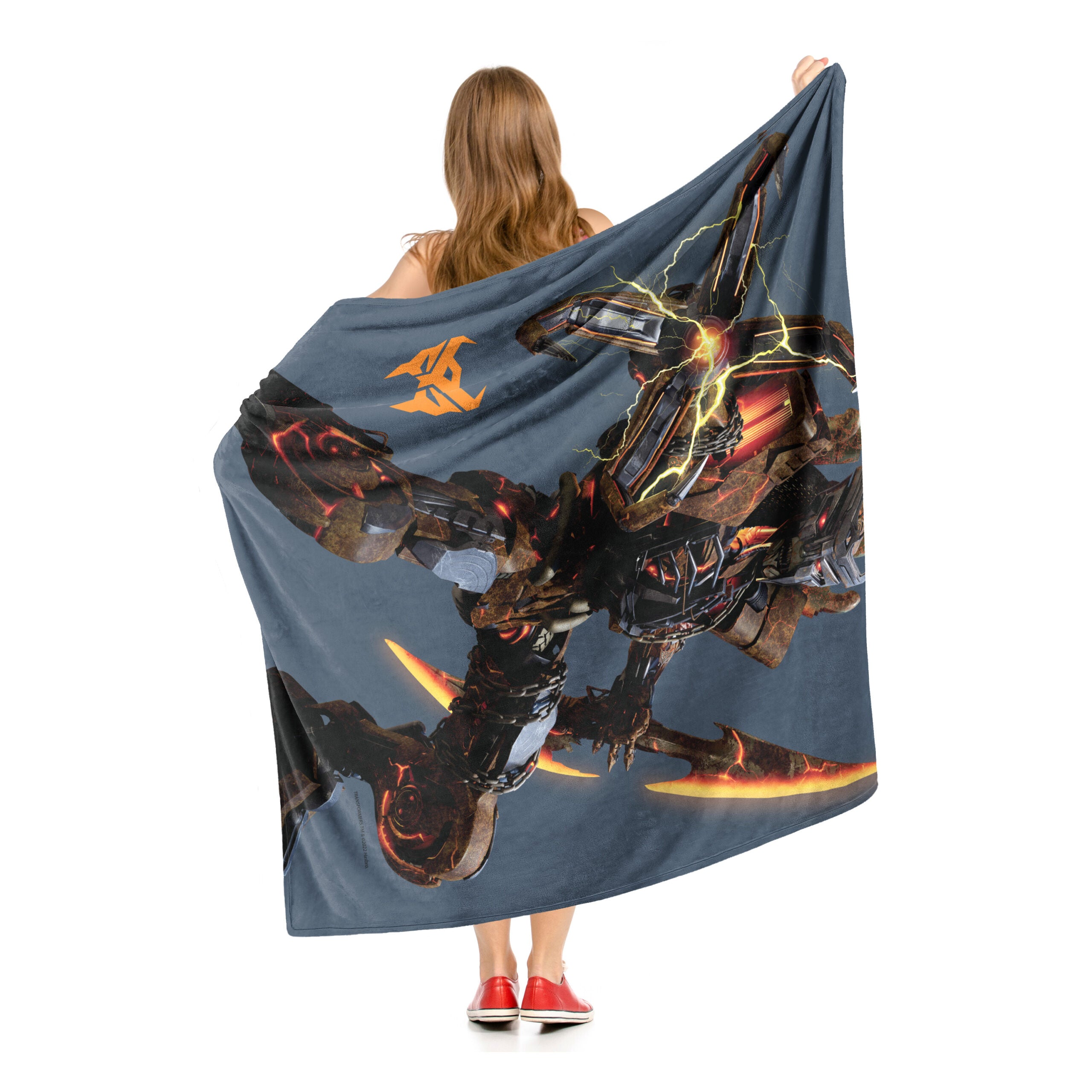 Hasbro Transformers: Rise Of The Beasts Scourge Silk Touch Throw Blanket 50x60 Inches