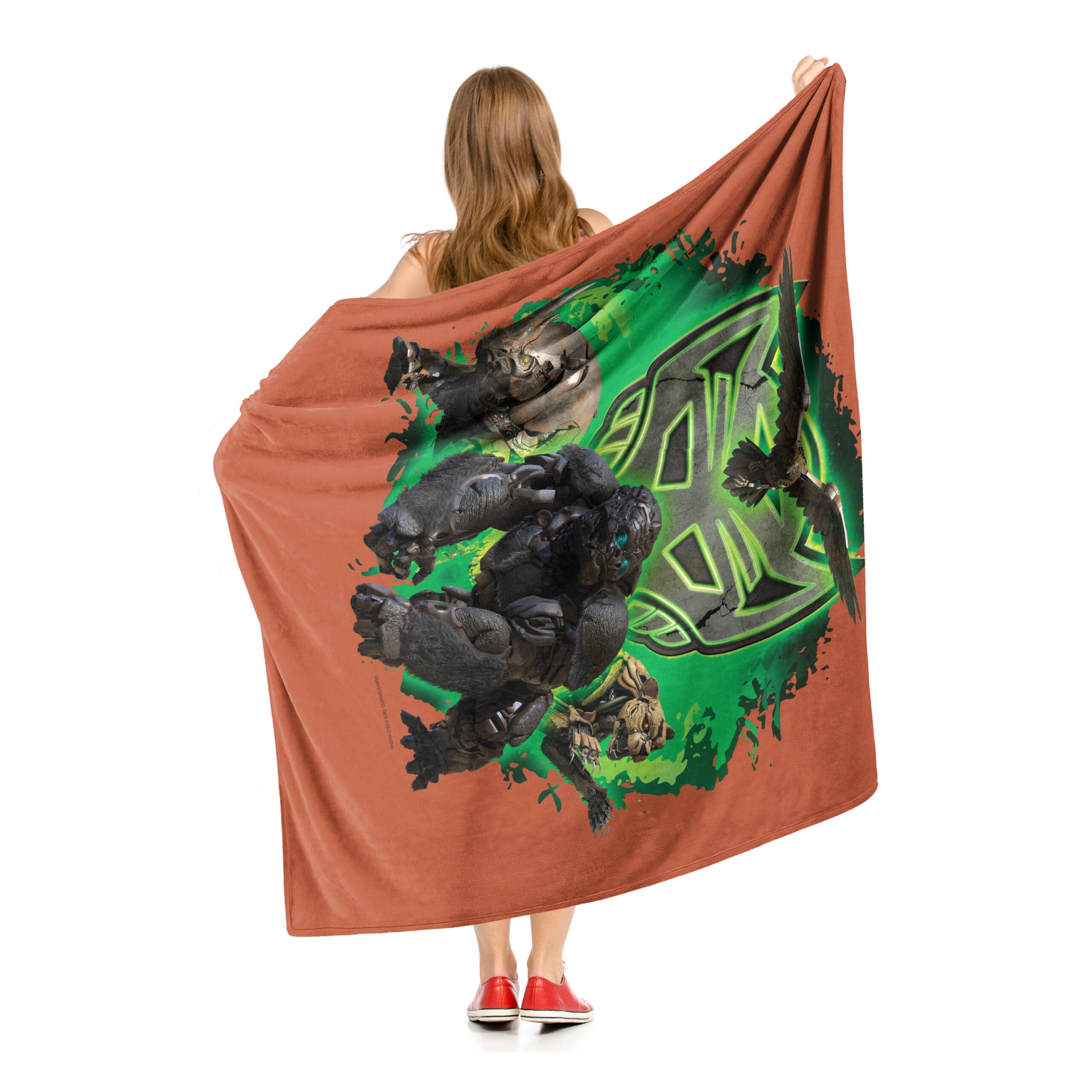 Hasbro Transformers: Rise Of The Beasts The Maximals Silk Touch Throw Blanket 50x60 Inches